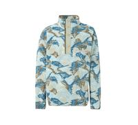 COLUMBIA Pull-over de sport 'Helvetia™ II' bleu marine / bleu clair / vert / menthe, Taille M