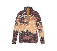 COLUMBIA Pull-over de sport 'Helvetia™ II' cappuccino / rose ancienne / noir / blanc cassé, Taille S