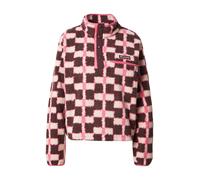 COLUMBIA Pull-over de sport 'Helvetia II' chocolat / rose / blanc cassé, Taille S