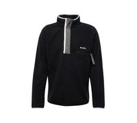 COLUMBIA Pull-over de sport 'Helvetia II' gris / noir / blanc, Taille S