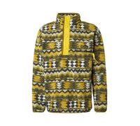 COLUMBIA Pull-over de sport 'Helvetia™ II' jaune / anthracite / olive / blanc, Taille M