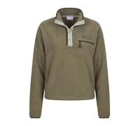 COLUMBIA Pull-over de sport 'Helvetia II' olive / vert pastel / vert foncé, Taille XL