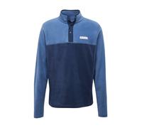 COLUMBIA Pull-over de sport 'Steens Mountain' bleu / marine / gris foncé / blanc, Taille M