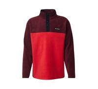 COLUMBIA Pull-over de sport 'Steens Mountain' rouge / lie de vin / noir, Taille M