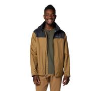 Columbia Rain Jacket Glennaker Lake II Veste imperméable, Delta/Noir, L Homme