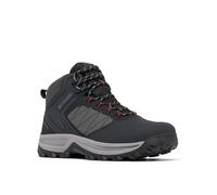 Columbia Homme Transverse Hike Waterproof Chaussure de randonnée, Noir Montagne Rouge, 42 EU Large