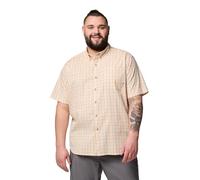 Columbia Rapid Rivers II Chemise à Manches Courtes pour Homme, Sable Dune Multi Vichy, Taille L