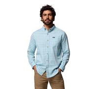 Columbia Rapid Rivers II Chemise à Manches Longues pour Homme, Motif écossais Bleu Vintage, Taille M