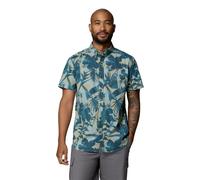 Chemise Rapid Rivers Printed Short Sleeve Columbia - Everblue XXL