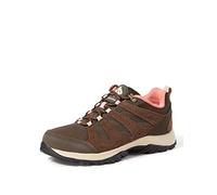 Columbia REDMOND III WATERPROOF Chaussures Basses De Randonnée Et Trekking imperméables Femme, Marron (Cordovan x Dark Coral), 40.5 EU