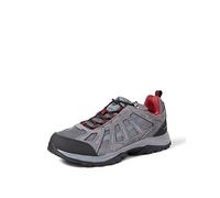 Columbia REDMOND III WATERPROOF Chaussures Basses De Randonnée Et Trekking imperméables Homme, Gris (Ti Grey Steel x Black), 42.5 EU