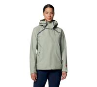 Veste à capuche Columbia Reign No Shine vert clair femme - S