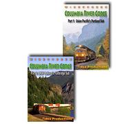 Columbia River Gorge, 2 DVD Set: BNSF Fallbridge Sub, Union Pacific Portland Sub