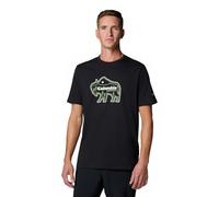 Columbia Rockaway R4er Outdoor Manches Courtes T-Shirt, Noir/Ranger Roamer, XL Homme