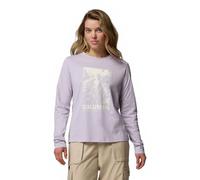 Columbia Rolling Bend™ Graphic Long Sleeve T-shirt Violet L Femme