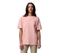 Columbia - Rolling Bend Graphic Oversized Tee - T-shirt femme Pink Sand / Bubbly Scoped View - M