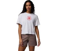 COLUMBIA Rolling Bend™ Graphic Relaxed Crop Ss - Femme - Blanc - taille M- modèle 2026