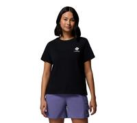 Columbia - Rolling Bend Graphic SS Tee - T-shirt femme Black / Stacked Gem Mini - L