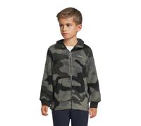 Columbia Rugged Ridge 2 Veste zippée intégrale en polaire Sherpa imprimée pour jeunes garçons, noir Mod Camo, taille XL