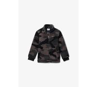 Columbia Rugged Ridge 2 Veste zippée intégrale en polaire Sherpa imprimée pour jeunes garçons, noir mod camouflage, taille L