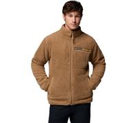 Columbia Fermeture à glissière intégrale Rugged Ridge High Pile, couche extérieure en polypolaire, matériau écologique, poche poitrine, poches pratiques, bordure de col flexible - Hommes