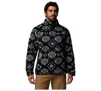 Columbia - Rugged Ridge High Pile Half Zip Black Checked Out - L - Polaire