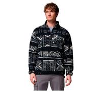 Columbia - Rugged Ridge High Pile Half Zip Black Deschutes Days - XL - Polaire