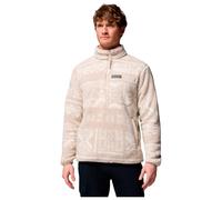 Columbia - Polaire demi-zippée imprimée - Rugged Ridge High Pile Half Zip Dark Stone Deschutes Days pour Homme - Taille L - Gris Gris L