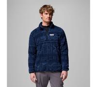 Columbia - Rugged Ridge High Pile Half Zip - Polaire homme Collegiate Navy Deschutes Days - M