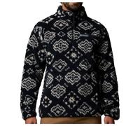 Columbia - Rugged Ridge High Pile Half Zip Black Checked Out - XL - Polaire