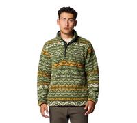 COLUMBIA Pull-over de sport 'Rugged Ridge' vert / vert pastel / orange / noir, Taille M