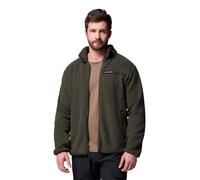 Columbia Rugged Ridge Veste polaire à poils longs avec fermeture éclair intégrale pour homme Vert paysage Taille XL