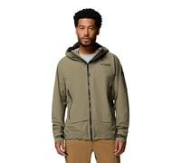 Columbia - Veste de randonnée imperméable et coupe-vent en OMNI-TECH™ PRO - Saudan Pro 3L Shell Stone Green pour Homme - Taille XXL - Vert Vert XXL