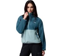 Columbia Femme Sequoia Grove Half Zip Fleece Pull en Polaire, Everblue, Bleu Écrasé, L EU