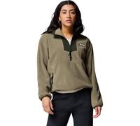 Columbia Femme Sequoia Grove™ 1/2 Zip Fleece Pull en Polaire, Stone Green, Greenscape, Coll Navy, S EU