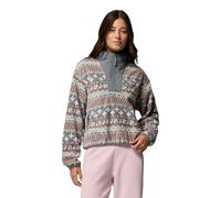 Columbia - Polaire imprimée demi-zippée - Sequoia Grove II Printed Half Zip Iron Wizard Island pour Femme - Taille L - Gris Gris L