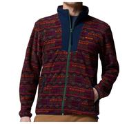 Columbia - Sequoia Grove Printed Full Zip - Veste polaire - S - rich wine / horizons / rain forest