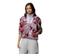 Polaire Columbia Sequoia Grove Printed Half Zip violet femme - XS