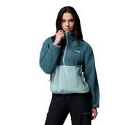 Columbia Sequoia Grove Pull en Polaire Semi-zippé pour Femme Bleu Everblue Taille S