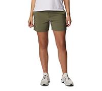 Columbia Short de randonnée Silver Ridge Utility pour Femme, Couleur : Vert Pierre, 42 DE/Kurz