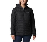 Columbia Silver Falls Hooded Jacket, Doudoune À Capuche Femme, Black, Taille XS