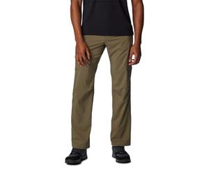 Columbia Silver Ridge Pantalon Utilitaire pour Homme, Pantalon de randonnée, Vert Pierre, Taille 34