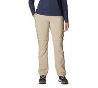 Pantalon convertible columbia silver ridge plus beige femme