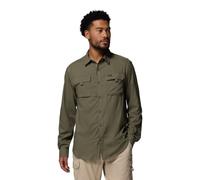 Columbia Chemise Silver Ridge Utility II, Protection solaire/évacuation de l'humidité, Vert XL Homme