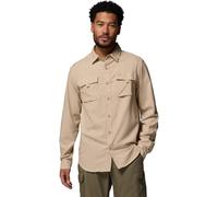 Columbia Chemise Silver Ridge Utility II LS – protection solaire, évac. humid. – Beige M Homme