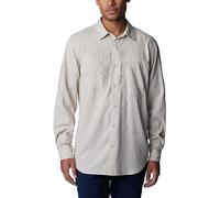 Columbia Silver Ridge Utility Lite Long Sleeve T-Shirt de randonnée, Gris Pierre foncé, XL Hommes