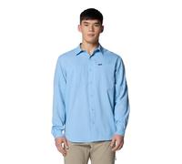 Columbia Silver Ridge Utility Lite manches longues pour homme, Bleu ondulé, XL