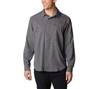 Columbia Silver Ridge Utility Lite Manches Longues pour Homme, Gris Citadin, Taille M