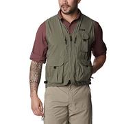 Columbia Gilet sans manches Silver Ridge™ Utility Vest softshell Vert S Homme