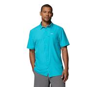 Columbia Slack Tide Camp Chemise standard pour homme, bleu sarcelle, taille XXL